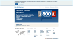 Desktop Screenshot of handelsbanken.com