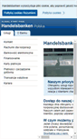 Mobile Screenshot of handelsbanken.pl