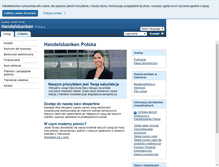 Tablet Screenshot of handelsbanken.pl