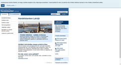 Desktop Screenshot of handelsbanken.lv