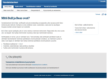 Tablet Screenshot of hcm.handelsbanken.fi