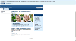 Desktop Screenshot of handelsbanken.es