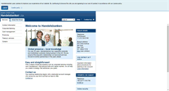 Desktop Screenshot of handelsbanken.us