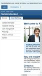 Mobile Screenshot of handelsbanken.us