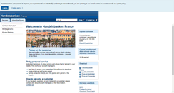 Desktop Screenshot of handelsbanken.fr